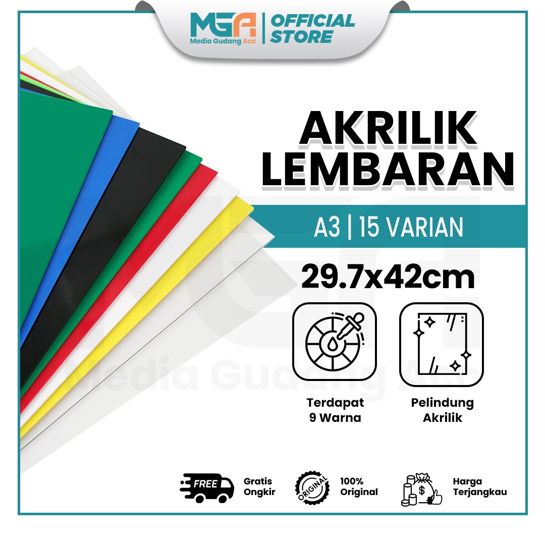 AKRILIK LEMBARAN A3