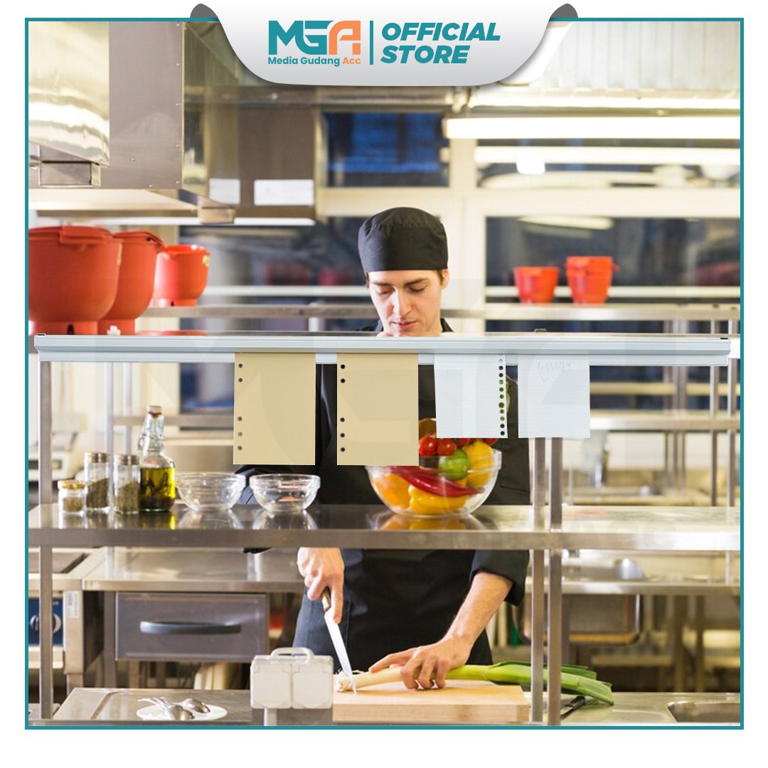 Bill Holder / Capitan Nota / Receipt Holder / Checker Holder / Penjepit Kertas Bon Bill / Bill Holder Restaurant & Café - Image 9