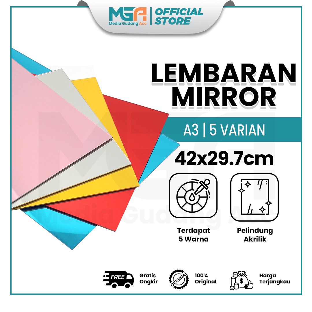 LEMBARAN MIRROR A3