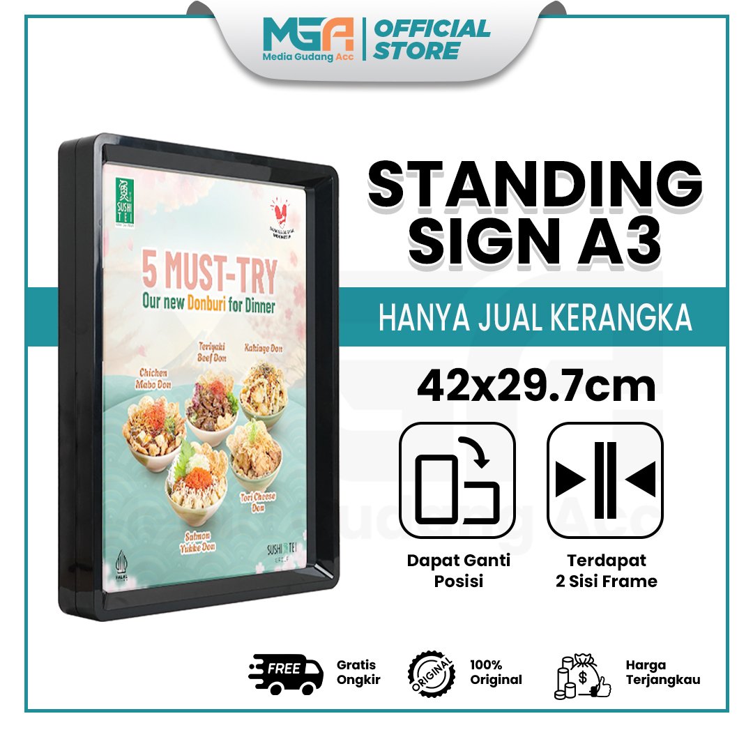 STANDING SIGN A3 - Image 2