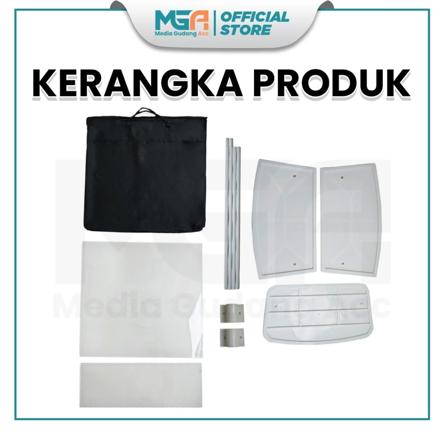 Event Desk / Meja Promosi Portable / Meja Pameran / Meja Booth Jualan / Meja Display Booth Portable - Image 4
