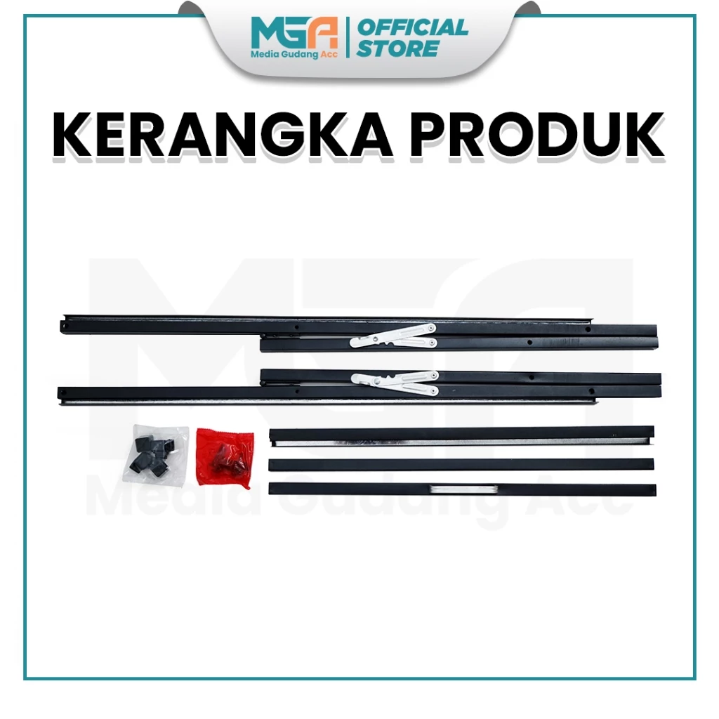 Tripod Banner Type A 1 Sisi / Stand Banner Lipat Depan Toko / Pavement Stand / Standing Banner Promosi Sidewalk - Image 4