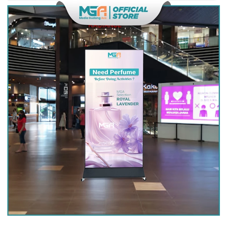 Fabric Light Box LED 80x180cm – Neon Display Iklan Café / Resto / Booth - Image 7